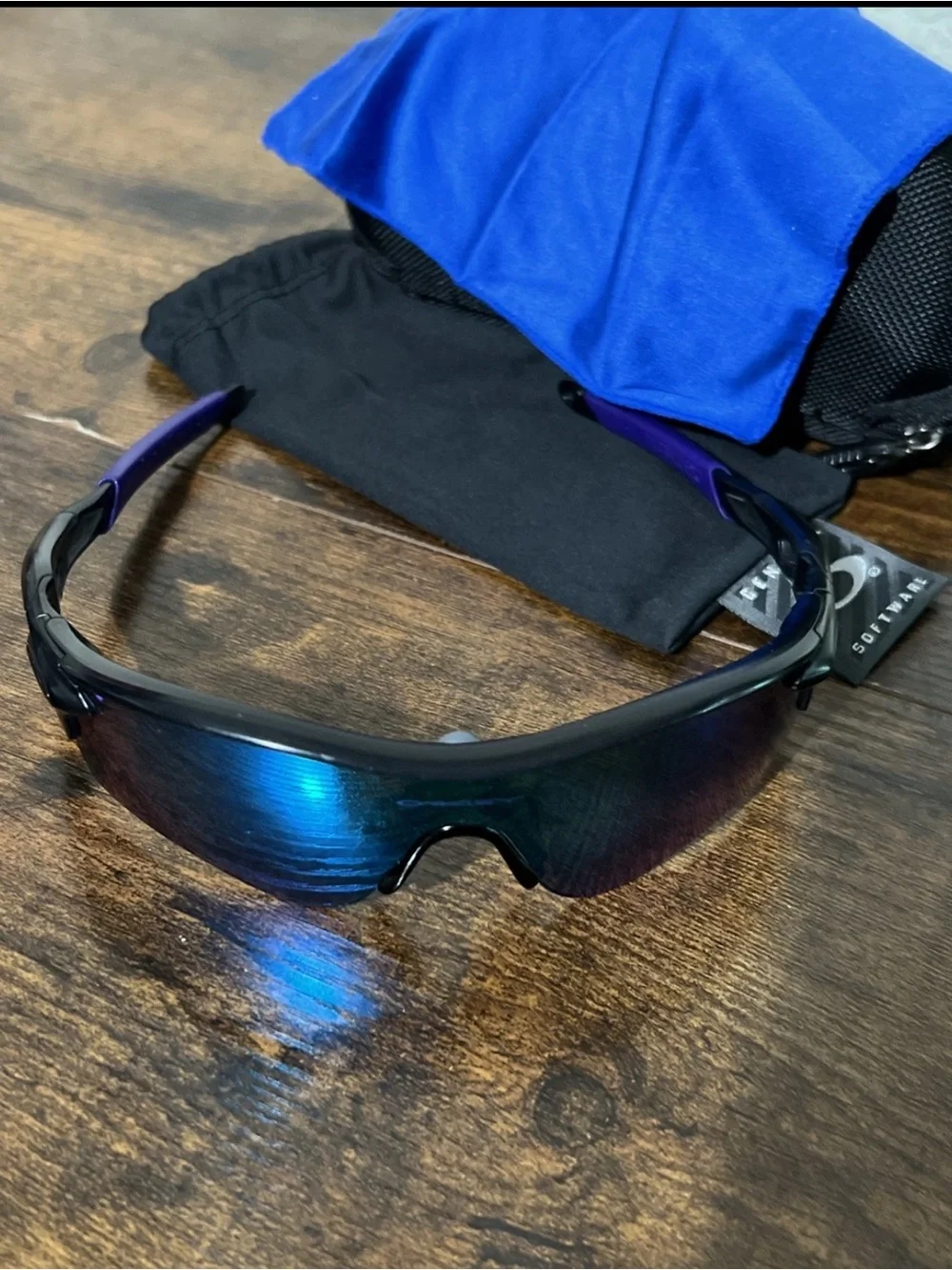 Oakley RadarLock Path (Low Bridge Fit) Team Navy Blue - Custom